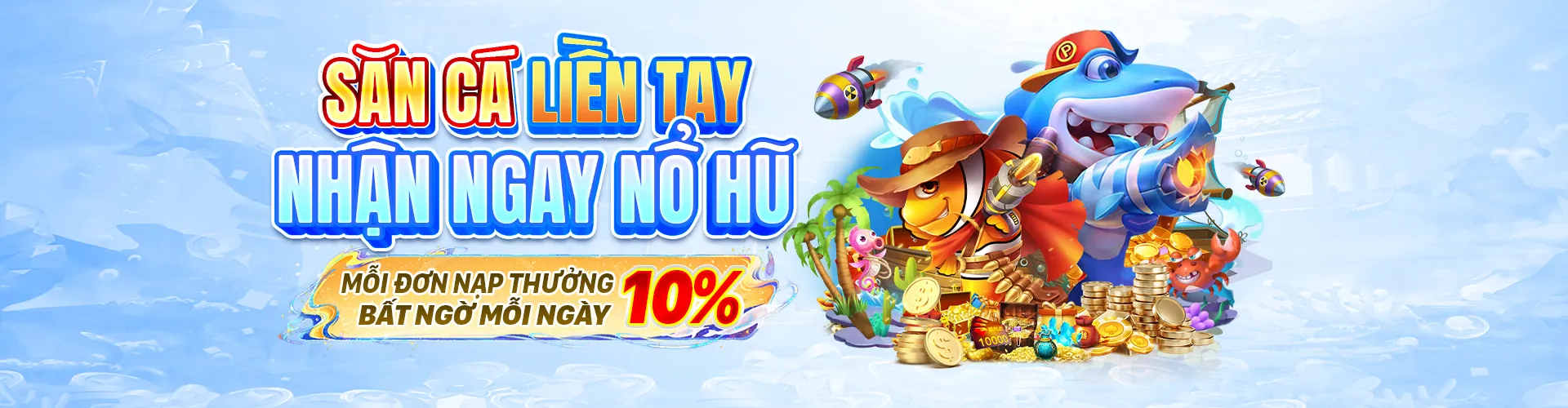 Thế giới bắn cá sống động tại slot365 ios